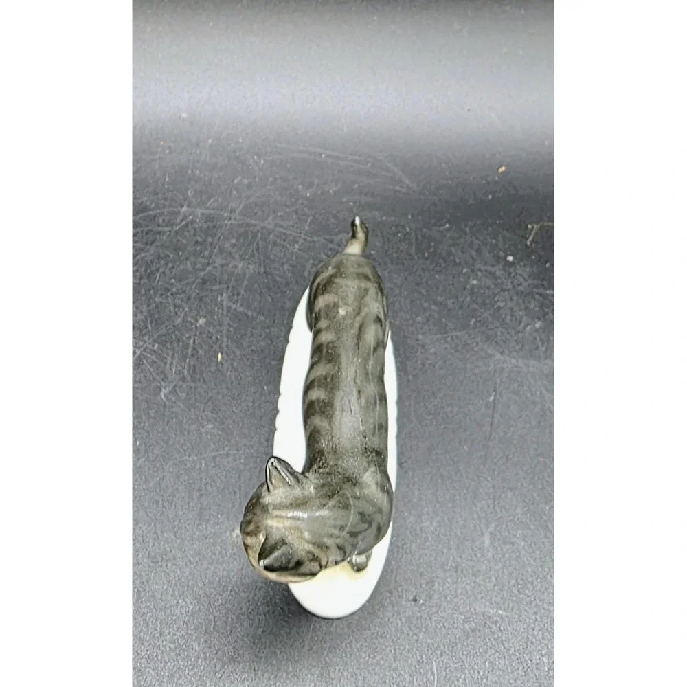 Vintage Rosenthal Cat Kitten Kitty‎ Figurine Black Bavaria 3.5